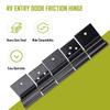 RV Entry Door Friction Hinge Kit with Screws for Entry Doors and Challenger Door Series 450 805 950 975 3000 Motorhome