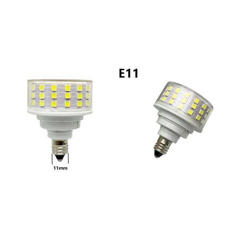 Energy Saving Light No Flicker G9 E27 E14 E12 E11 E17 BA15D B22 LED Bulb 10W 72LEDS 85-265V Mushroom Lamp AC 110V 220V 240V