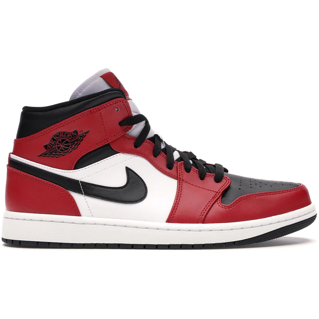 

Sneaker Jordan 1 Mid Chicago Toe(554724-069) 41