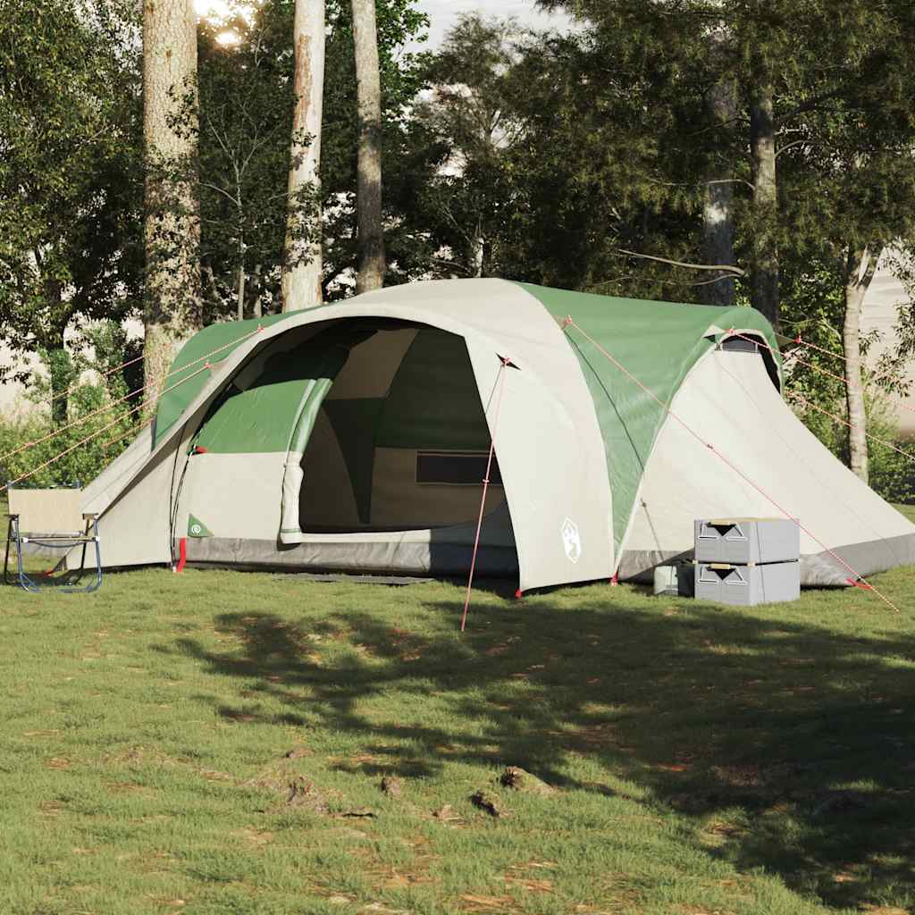 Vidaxl Family Tent, 6-Person, Dome, Green, Waterproof
