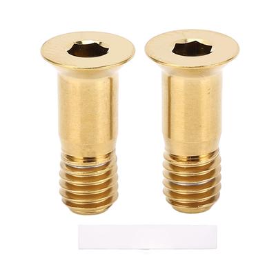 2pcs Bike Rear Derailleur Wheel Screws Pulley Guide Wheel Fixed Bolts Mountain Road Bike