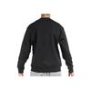 Jordan Solid Color Crew Neck Pullover With Logo Print Long Sleeve Sweatshirt Men Sweatshirt Black DQ7521-010