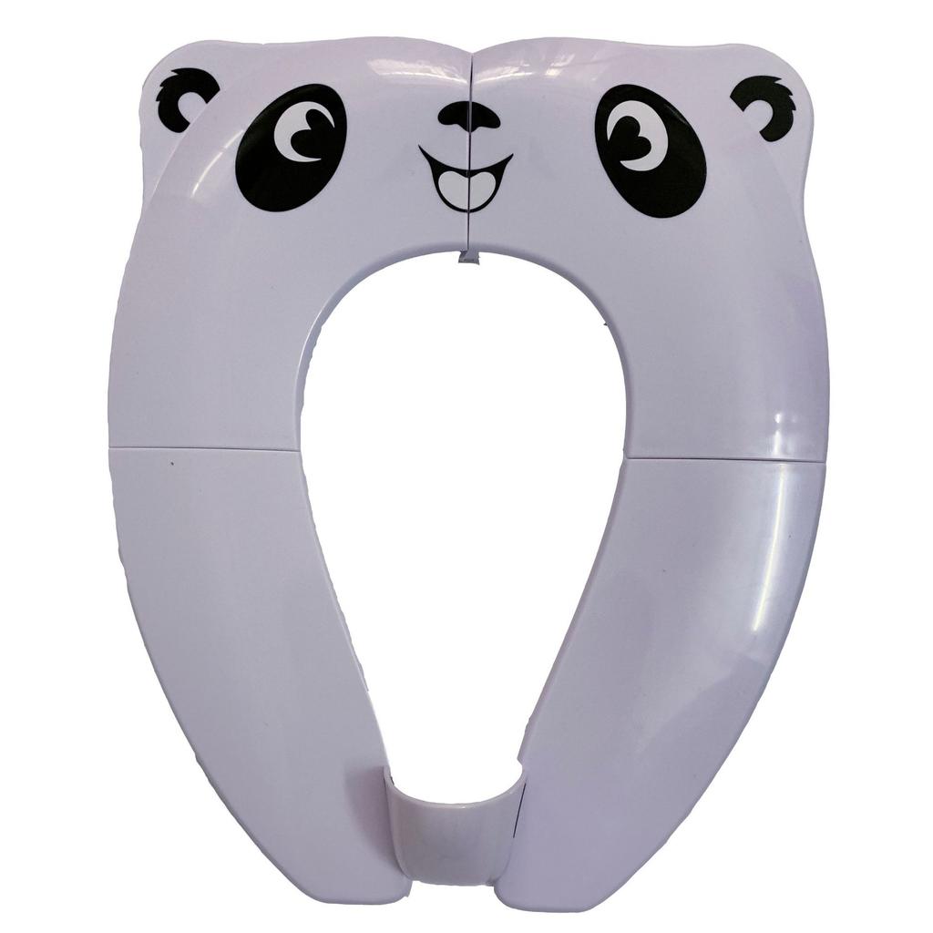 Children's Foldable Toilet Seat Children's Auxiliary Toilet Travel Toilet Seat with Splash-proof