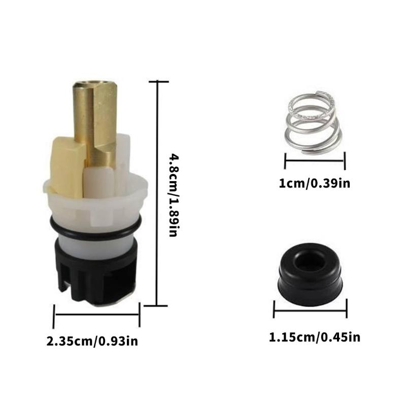 Easy Installation Faucet Kits RP25513 Faucet Stem Assembly Plumbing Accessories for Bathtub Sink Shower Easy to Install