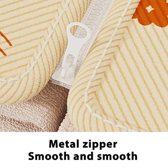 Bed Sheet Organizer Storage Box Large Capacity Dust Proof Foldable Duvet Cover Clothes Blankets Bedding Sheet Container with Handle Clear Window