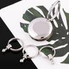 Rings Shackle Chain On Keychain Belt Clip Pants Holder 4 Ring Keyring Detachable Keychain Key Chain