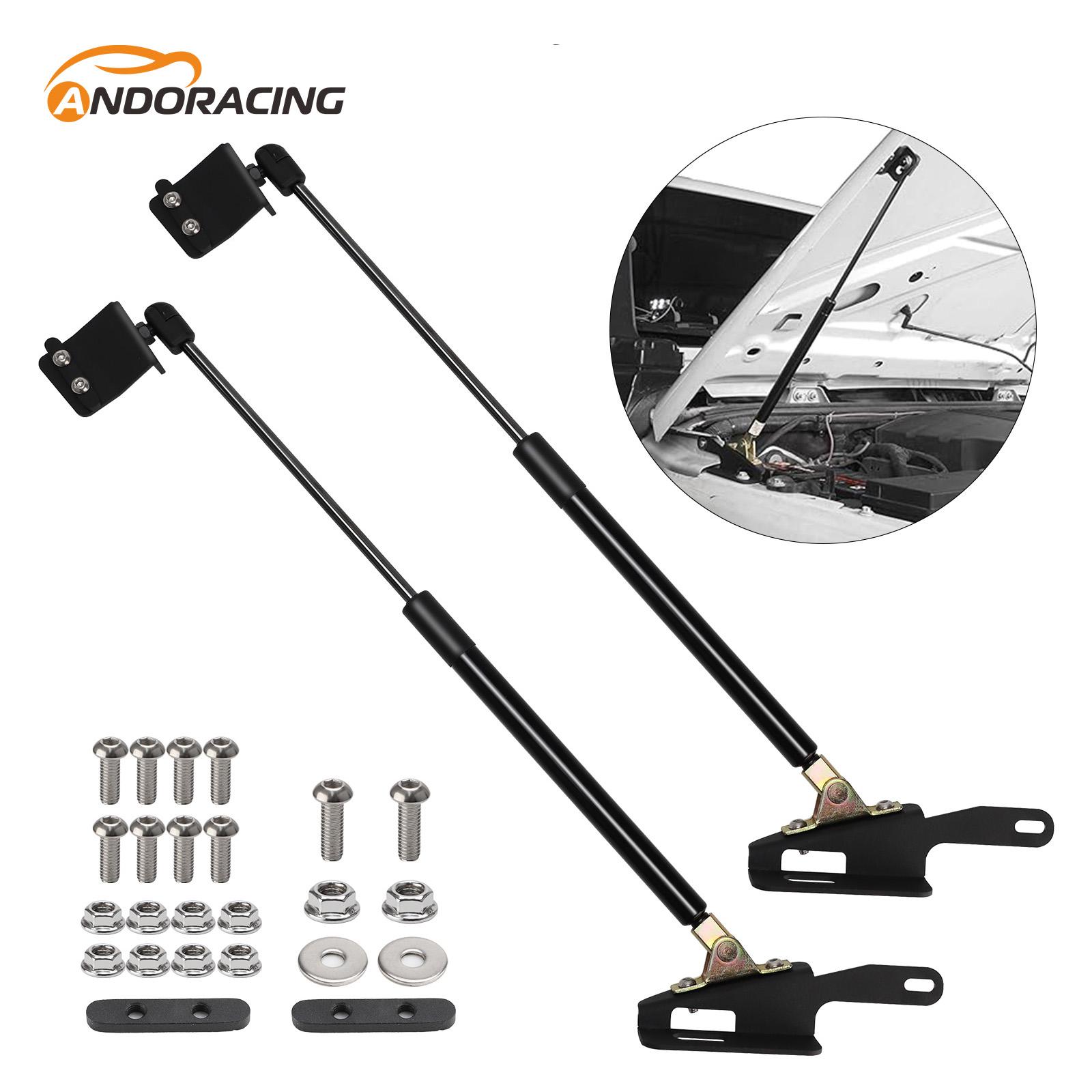 

1 Pair Black Hood Lift Support Struts Assist Kit Compatible with Jeep Wrangler JK & Unlimited 2011-2018 2/4 Door чёрный