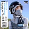 New Summer Women's Ice Silk Cycling Sun Hat, Quick-Dry Lightweight UV Protection Design, For Outdoor Cycling Face Sun Shield