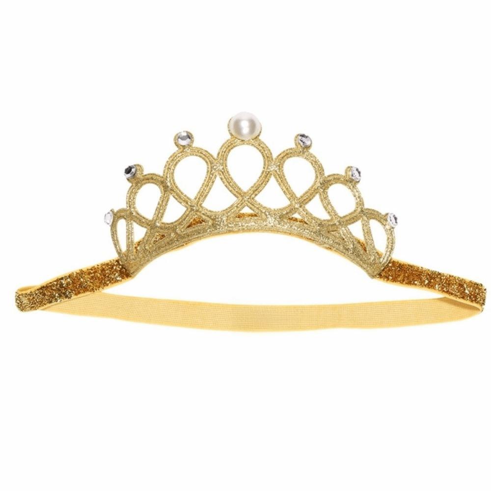Rhinestone Baby Headband Glitter Pearl Infant Headwear New Elastic Turban  Children Toddler
