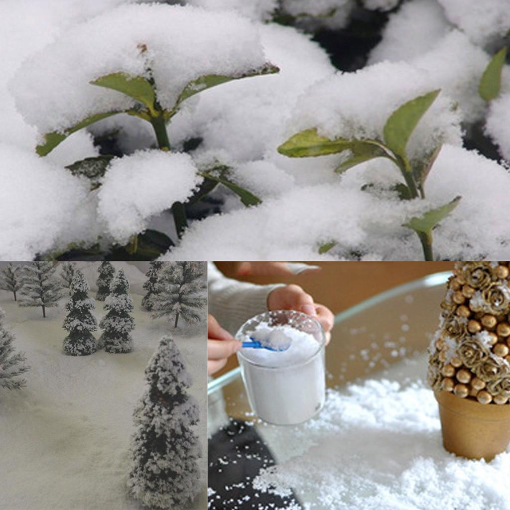 Christmas Decor DIY Instant Artificial Pretend Fake Instant-Snow