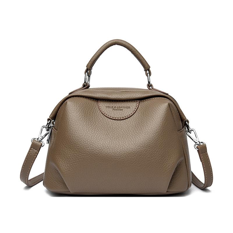 PU Crossbody Bag for Women 2026 New Light Luxury Large Capacity Handbags Fashion Letter Commuter Single Shoulder Bags