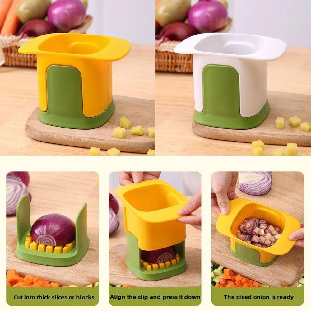 

Багатофункціональна нарізка для огірків і картоплі. Кухонні інструменти білий