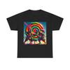 Unisex Adult T Shirt Psychedelic Samurai Slime Duel