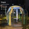 Outdoor Stargazing Bubble Room: Spherical Sunroom Tent for Courtyards & Hotels