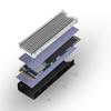 2280mm SSD PCIE NVMe SSD with Thermal Silicone Pad for M.2 Double-Sided Heatsink, M.2 PC/PS5 (Silver)