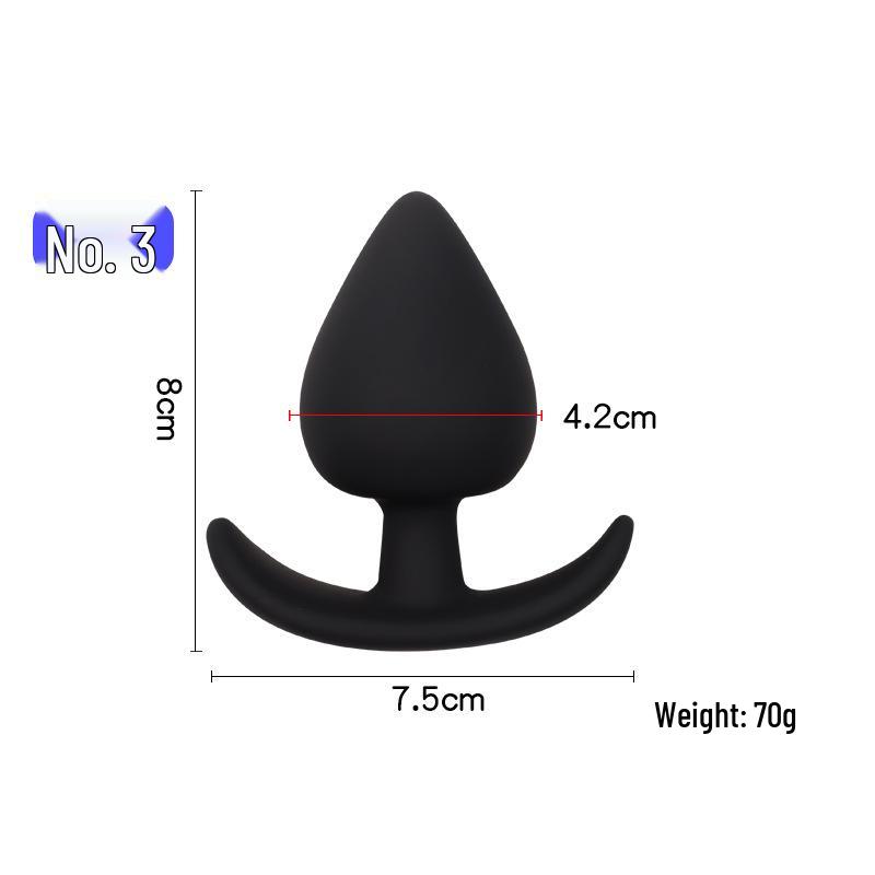 Silikon Pfirsich Analplug: Diskretes Tragen, Spaß im Garten, Selbstbefriedigung, SM-Spiel, Dehnung & Vorspiel Erwachsenenspielzeug