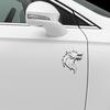 Wolf Head Metal Car Badge: Personalized Sticker & Logo