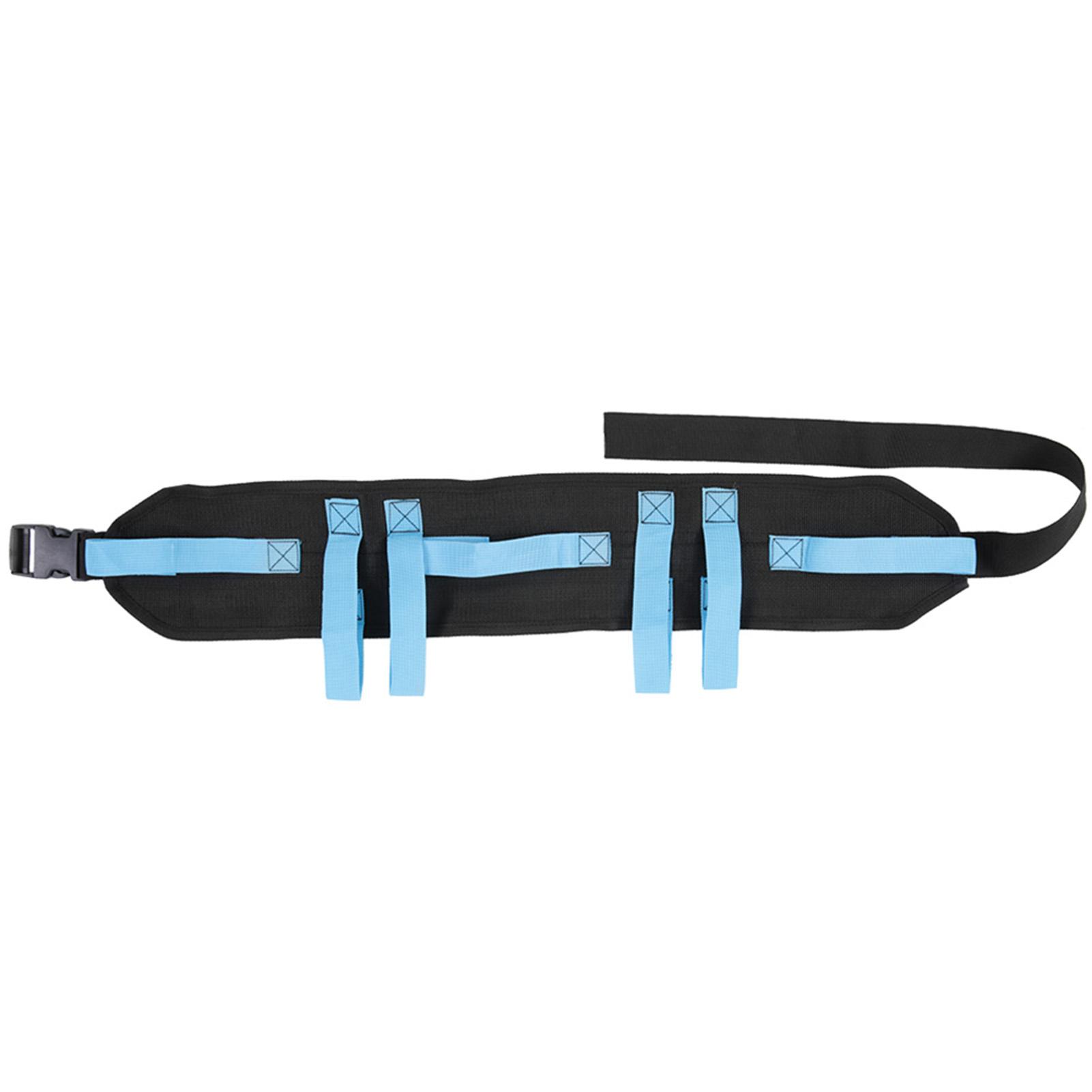 

Gait Belt Transfer Walking Moving Tool with Hand Grips Quick Release Buckle Patient Safety
