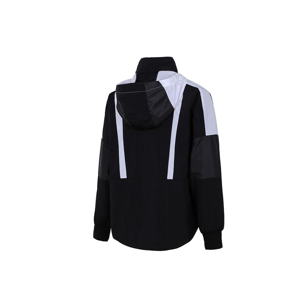 Adidas Sports Running Training Wear-Resistant Casual Hooded Jacket Women Jackets Black H09730