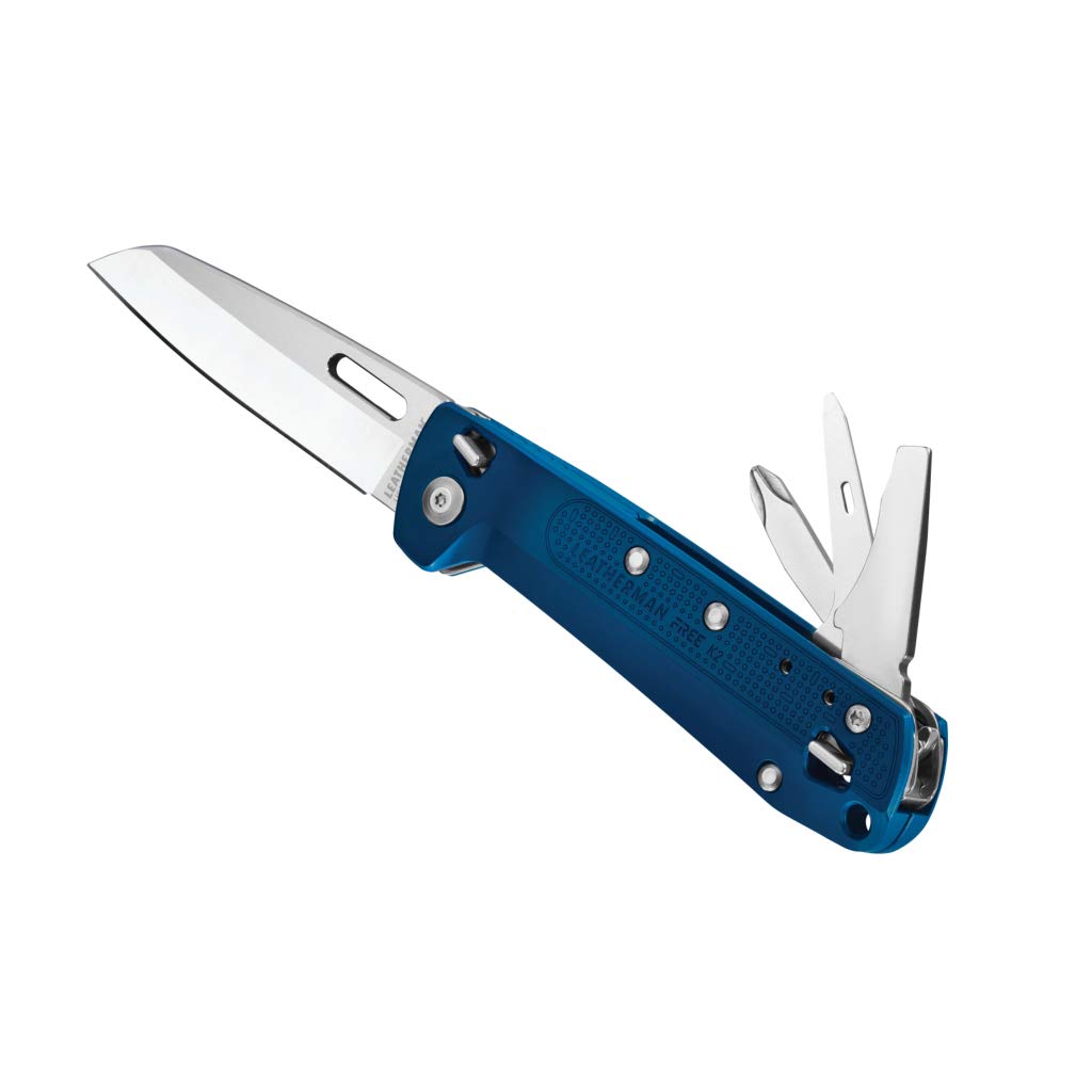 

LEATHERMAN Knife FREE K2 Japanese 25-летняя гарантия мультитул [Оригинальный продукт] [Темно-синий] тёмно-синий