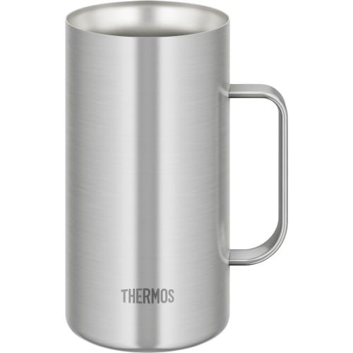 Thermos Vacuum Insulated Mug, 1L, Stainless Steel, Dishwasher Safe, Thermos Flask Design, Keeps Beer Hot or Cold, JDK-1001 S1