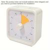 Timer visivo silenzioso da 60 minuti, strumento per l'autodisciplina, per studio, riunioni, esami, cucina, gadget multiuso, regalo di Natale