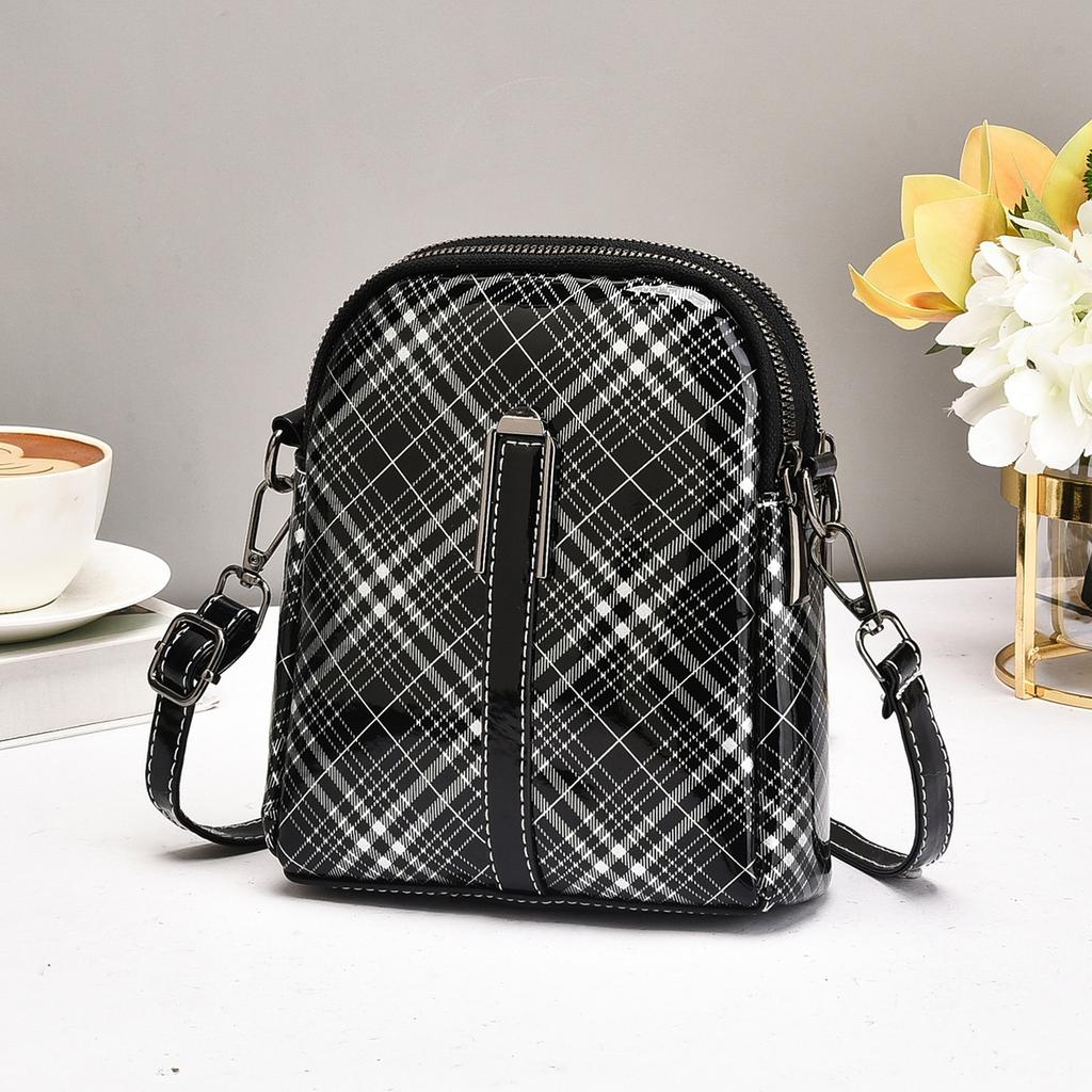 Handytasche Damen Sommer Neu Mini Kleine Tasche Modisch Vertikal Weiches Leder Schulter Umhängetasche Wechsel Damen Tasche