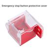 Emergency Stop Button Cover Lockout Large Push Button Lockout Safety Lock Cover Box Type Clear Push Button Switches Cover