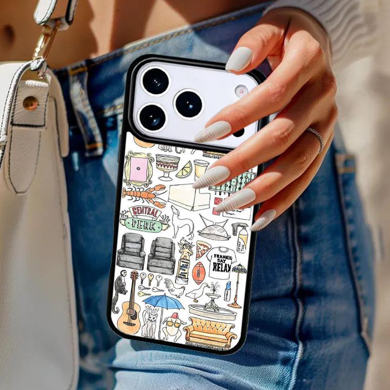 

FRIENDS TV SHOW ICONIC Phone Case For iPhone 17 Air 14 15 13 12 Max Cover For Apple 14 15 16 16e 11 Pro Max Plus Coque iPhone 17