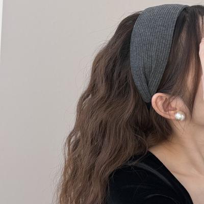 Knitting Wool Wide Headbands Hairbands Woman Girls Simple Knitted Non-slip Hair Hoops Bands Headwear Hair Accessories Fashion