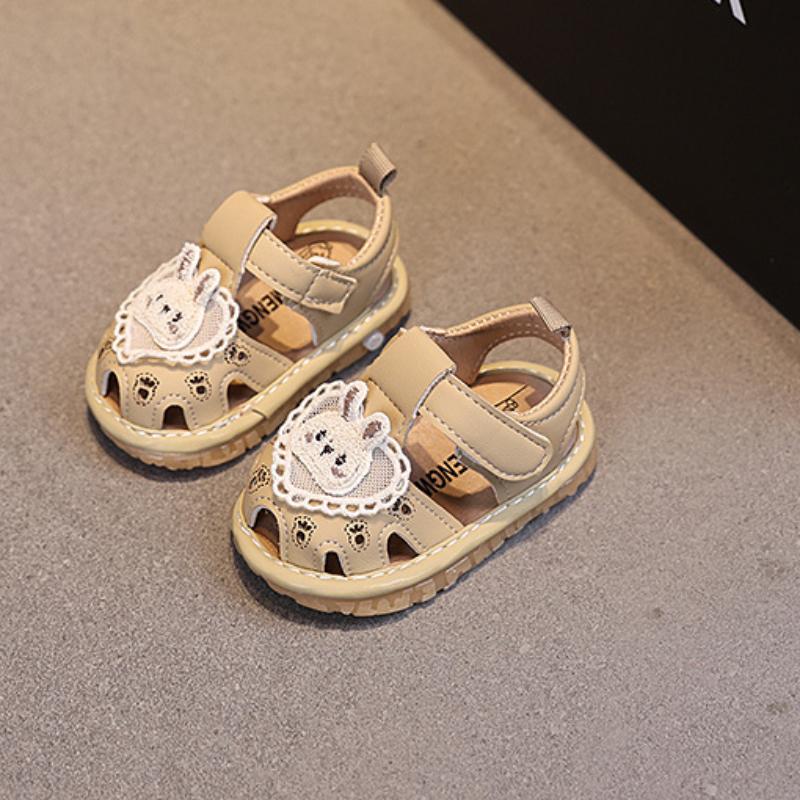 Fashion Girls Shoes Summer New Kids Sandals Anti Slip Baby Shoes Simple Child Call Shoes Soft Soled Girl Sandals