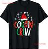 Christmas Cousin Crew Xmas Lights Funny Matching Pajama Kids T Shirt Vintage Fashion Breathable Slightly