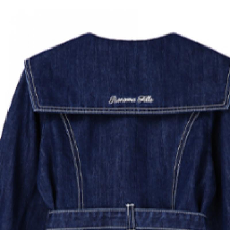 [renoma Kids] Rochie din denim cusut pentru fete R2412o618 36 