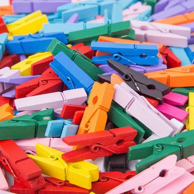 50pcs Colorful Photo Clips - Assorted Multicolor Clips for Hanging Pictures,Artwork,Notes,and Decor - Durable and Non-Slip Desig