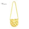 Wine Glass Lanyard Cup Holder, Crochet Sleeve, with Long Knitted Sleeve Strap Portable Crossbody Bag, for Outdoor Picnic Festival Travel Adjustable