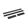 Black Steel Inner Door Sill Strip Trim For Land Rover Discovery 5 LR5 2017-22