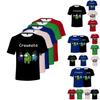 Game Among Us Tshirt Imposter Crewmate Kids Short Sleeve Oneck Tshirt Gift