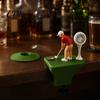 Geschenk für Golfer Flaschenöffner Golf mit eingebauter Metallklinge und drehbarer Klemme, Mini-Golfer Wiederverwendbares Putter-Design Magnetischer Kappenfänger Fänger, Lustig