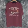Mig Foxbat Fighter Jet New Arrival T Shirt Unisex Women Cotton Tee Shirt Clothing