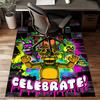 1pc Freddy bear2 Design Printed Area Rug Carpet for Bedroom Living Room Home Decor Rugs Mat Non Slip Mat Rug for Bedside