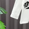 Toddler Boys' & Girls' Long-Sleeve Jacket Set - Fashionable Spring & Autumn Baseball Outfit.