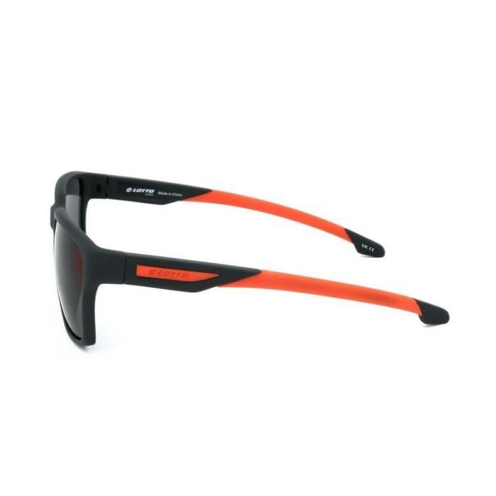 Lunettes De Soleil - LOTTO - LS1008 - Gris Mat - Rouge - Unisexe