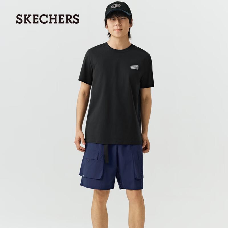 Skechers Unisex Cool-Touch Cotton Short Sleeve T-shirt L226U066 S