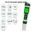 10-in-1 Water Quality Tester: PH, TDS, EC, Salinity, SG, ORP, Hydrogen, Resistivity, Temp, Nutrient Solution