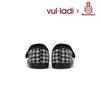Vulladi X Harrys Tweed Mary Jane Girls Shoes Houndstooth Black And White 4131