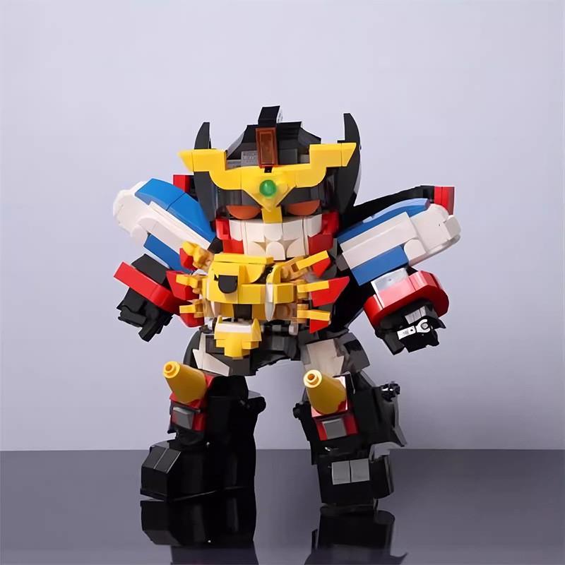 M Building Block Is Compatible With Lego Tv Animation "King Of The Brave" Gaogaigar Creative Assembly Sd Mecha Model