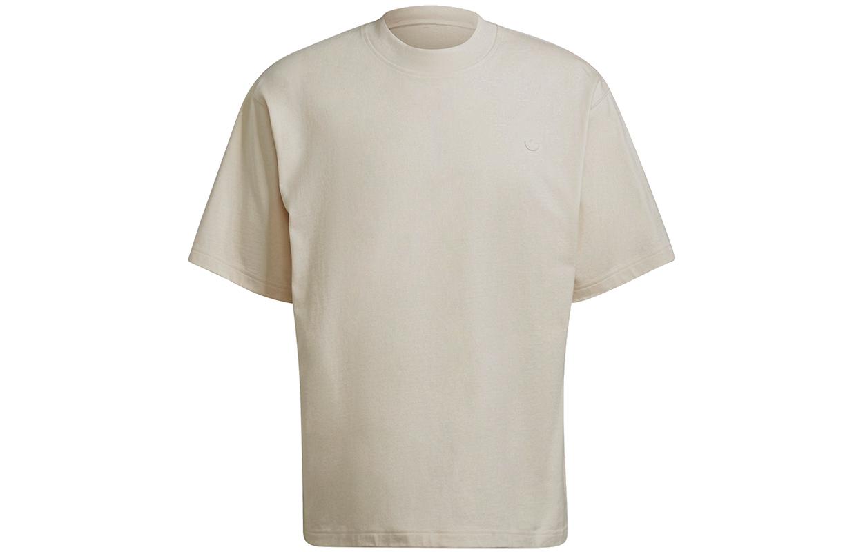 Adidas Originals Drop Shoulder Sleeve T Shirt Men s Ecru H62519 M