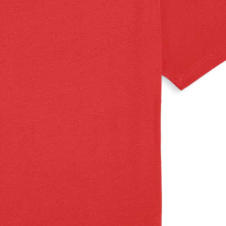 Puma Comfortable Soft Breathable Versatile Simple Short Sleeve T-Shirt Men Tops Red 688949-15