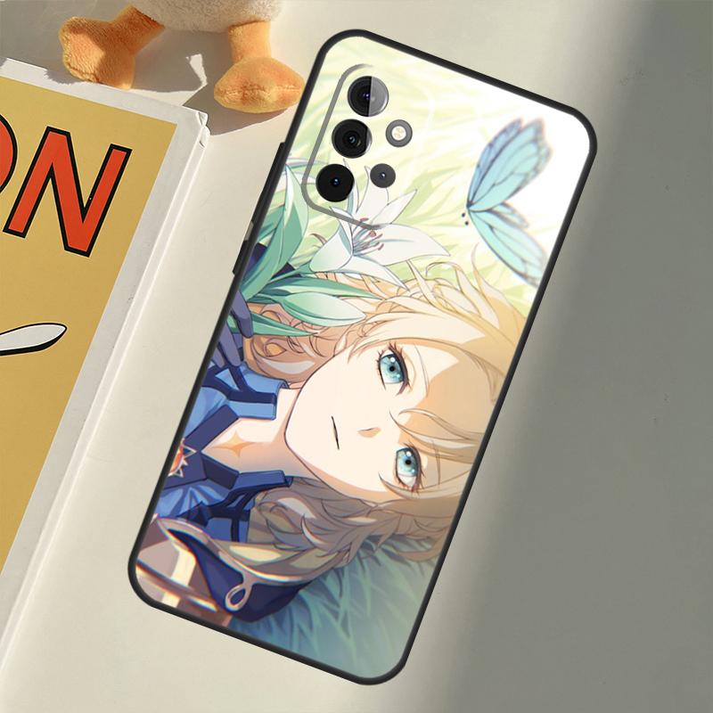 Albedo Genshin Impact For Samsung Galaxy A06 A05 A36 A26 A16 A54 A34 A14 A22 A32 A52 A55 A35 A15 A53 A13 A56 Case