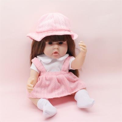 30CM Washable Lifelike Soft Hand-painted Simulation Baby Reborn Doll Children Accompany Play Doll Gift